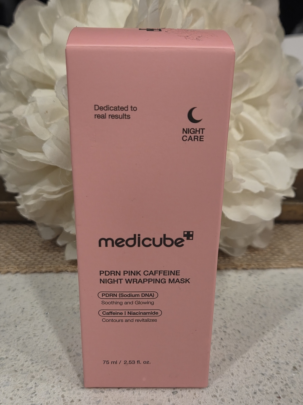 Medicube PDRN Pink Caffeine Night Wrapping Mask